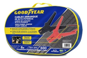 Cabluri de pornire Goodyear GOD0012, 600 Amperi, 6 metri, 22 mm - Img 3