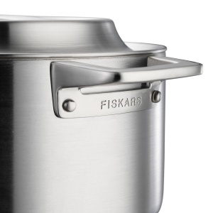 Cacerola din otel inoxidabil Fiskars Norden, 3 l, cu capac - Img 7