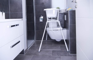Cada pentru bebelusi Rotho Babydesign Bella Bambina 0-12 luni gri - Img 5