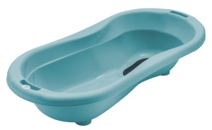 Cada pentru bebelusi Rotho Babydesign TOP Xtra, Lagoon, ergonomica, multifunctionala