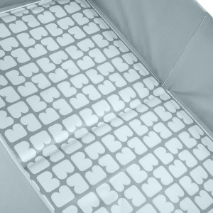 Cadita pliabila pentru bebelusi Beaba Cameleo Pop-Up ultracompacta albastra - Img 7