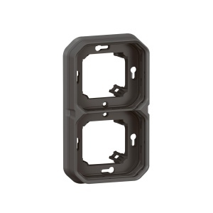 Cadru de montaj Legrand Plexo New, 2-fach, antichizat, pentru medii umede - Img 2