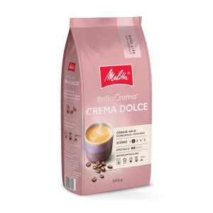 Cafea boabe Melitta BellaCrema Crema Dolce, 1kg, aroma delicata, prajire usoara