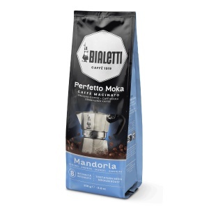 Cafea Macinata Bialetti Perfetto Moka Nocciola, 250 g, Aromatizata cu Aroma de Migdale