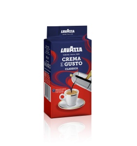 Cafea macinata Lavazza Crema e Gusto, 10 pachete a 250 g, gust echilibrat, intensitate 710 - Img 2