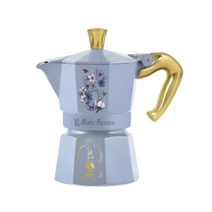 Cafetiera Bialetti Moka Express Bridgerton 3 Tassen Aluminiu Albastru 130 ml - Img 2