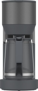 Cafetiera cu filtru Grundig KM 7340 1150W 125L Functie Aromatica Dark Inox