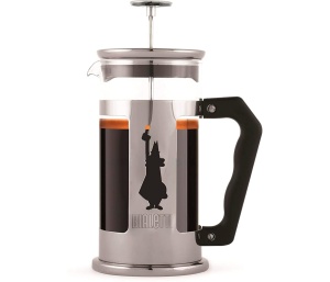 Cafetiera French Press Bialetti Preziosa 1L 8 cesti Inox si Borosilicat Argintiu - Img 2