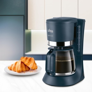 Cafetiera Ufesa CG7114, 6 cesti, 600W, 0.6L, Albastru - Img 2
