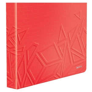 Caiet de sarcini Leitz Urban Chic, A4, 80 huse, 160 foi, rosu - Img 3