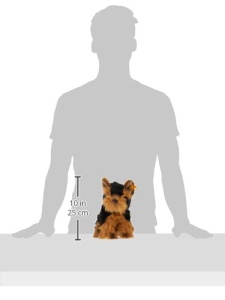 Caine de plus Steiff Herkules Yorkshire Terrier, 24 cm, maronegru - Img 2