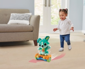 Caine Jucarie VTech Fang-mich-Hund cu Hoverboard, 4 butoane, 3 melodii, pentru 12-36 luni - Img 11