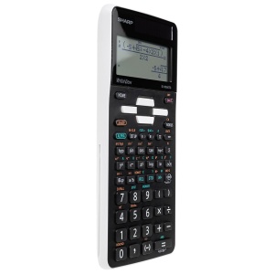 Calculator stiintific SHARP EL-W550TG, 258 functii, solar si baterie, negru - Img 3