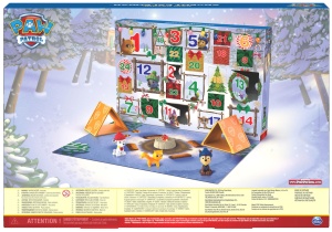 Calendar de Advent PAW Patrol 2023 - 24 surprize, 7 figurine, accesorii, pentru copii peste 3 ani - Img 5