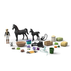 Calendare de Advent Schleich HORSE CLUB 2026 - 32 Piese, Araber Stute si Fohal - Img 7