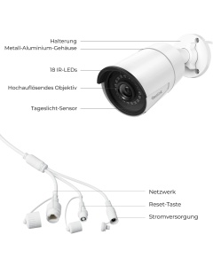 Camera de supraveghere Reolink RLC-510A 5MP, exterior, recunoastere persoanevehicule, audio - Img 8