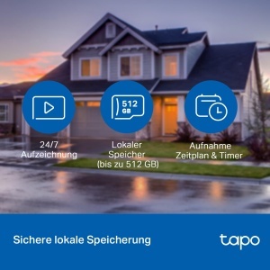 Camera de supraveghere TP-Link Tapo C500 360 grade 1080p IP65 Night Vision 30m - Img 5