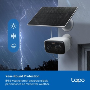 Camera de supraveghere wireless TP-Link Tapo C400 KIT 1080p Solar Night Vision IP65 - Img 6