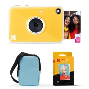 Camera digitala Kodak Printomatic, 10MP, compacta, albastra, cu 20 fotografii ZINK