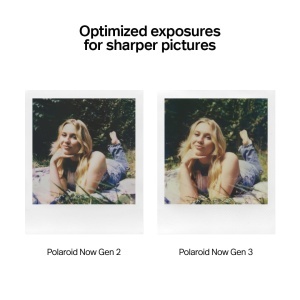 Camera instant Polaroid Now Gen 3, negru, bundle cu film colorat (16 poze) - Img 5