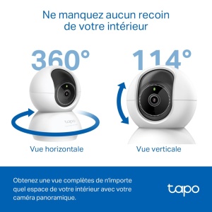 Camera supraveghere Tapo C230 3K 360deg Interior Night Vision 512GB - Img 4