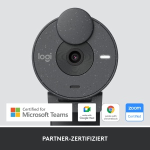 Camera web Logitech Brio 305 Full HD 1080P cu microfon si protectie pentru intimitate - Img 2