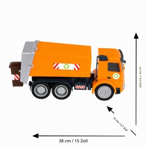 Camion de gunoi Mercedes-Benz Arocs 124 cu mecanism de incarcare, pentru copii de la 3 ani - Img 4