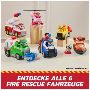 Camion de salvare PAW Patrol Rubble cu figura, 18 cm, cu functie de incarcare - Img 9