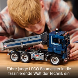 Camion de Teren LEGO Technic 42203, 462 piese, albastru, pentru copii de la 9 ani - Img 6