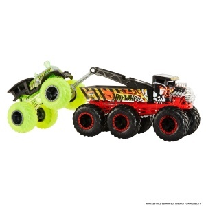 Camion Hot Wheels Monster Trucks Big Rigs 164 cu 6 roti, diverse modele - Img 5