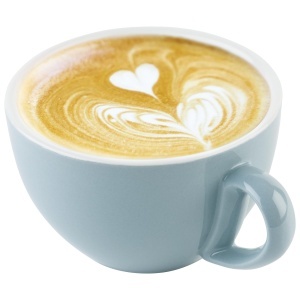 Cana cappuccino APS 16008, 300 ml, ceramica, albastra, 10,5 cm - Img 2