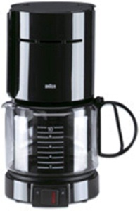 Cana de cafea Braun BRSC010, capacitate 10 cani, sticla, neagra - Img 4