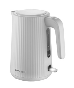 Cana electrica Concept RK2390, 1,7 l, alb, cu siguranta tripla