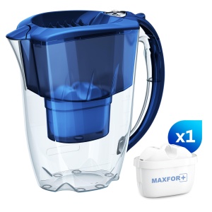 Cana filtranta AQUAPHOR Amethyst, 2,8 L, Kobaltblau, cu cartus MAXFOR - Img 7