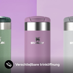 Cana termica Stanley Aerolight Transit 0.35L - Usor, Lilac, Izolare dublu perete - Img 7