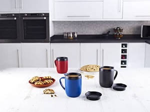 Cana termica Zyliss E990002, izolata, rosie, cu filtru pentru cafea macinata - Img 10