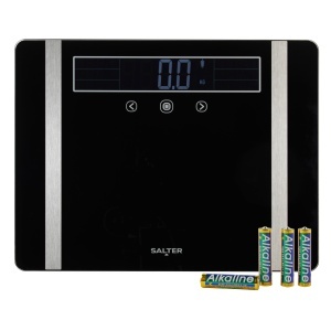 Cantar de baie Salter, 250 kg, extra lat, cu analiza compozitiei corporale