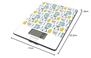 Cantar de bucatarie digital Salter 1102 GNBLDR, 5 kg, functie TARA, platforma din sticla - Img 13
