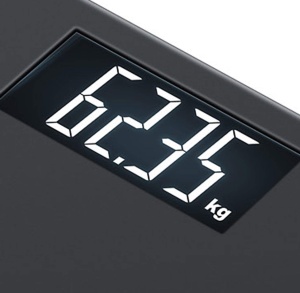 Cantar digital Beurer PS 240 Soft Grip Negru Display iluminat Capacitate 180 kg - Img 3