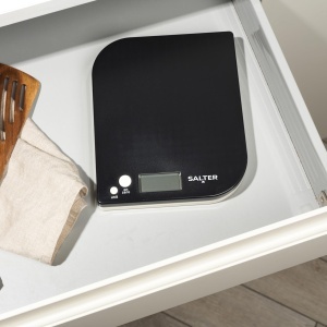 Cantar Electronic Salter Leaf, 5 kg, Functii Zuwiege si Nullstells, Negru - Img 5