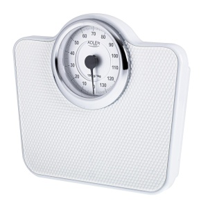 Cantar mecanic de baie Adler AD 8180 - Greutate corporala - Cantar analogic de fitness - Capacitate 136 kg - Cadran 15 cm - Suprafata antiderapanta - Usor de citit - Calibrat cu buton