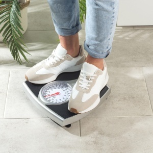 Cantar mecanic Salter 148 BKSVDR, platforma mare, capacitate 136 kg, negru-argintiu - Img 5