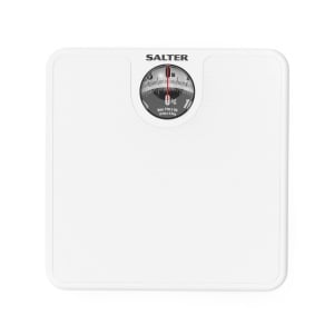 Cantar mecanic Salter 489 WHDR alb platforma antiderapanta capacitate 133 kg