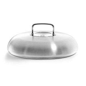 Capac de inox Fissler Original-Profi, 24 cm, design elegant, spulberat si backofengeeignet