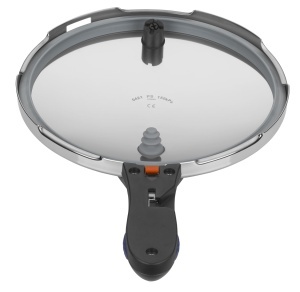 Capac de schimb WMF Perfect Plus O 22 cm otel inoxidabil Cromargan maner din plastic 2 trepte de gatire - Img 5