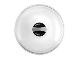 Capac din sticla Ballarini 334902.24, 24 cm, cu ventil de evacuare a aburului