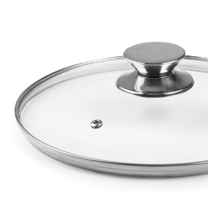 Capac din sticla IBILI 971632, 32 cm, cu maner din inox - Img 2
