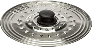 Capac multifunctional Ibili Prisma 714227 22-26 cm inox argintiu