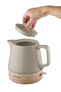 Capac pentru fierbator CONCEPT Hausgerate RK0061, Ceramica, Crem