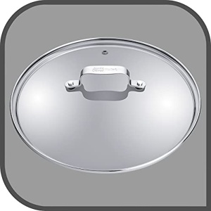 Capac transparent din sticla Tefal Jamie Oliver B89987 28 cm cu maner din inox - Img 2